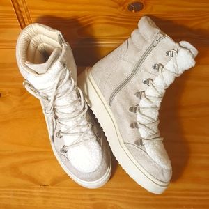 Microsuede & Fleece Winter Boots